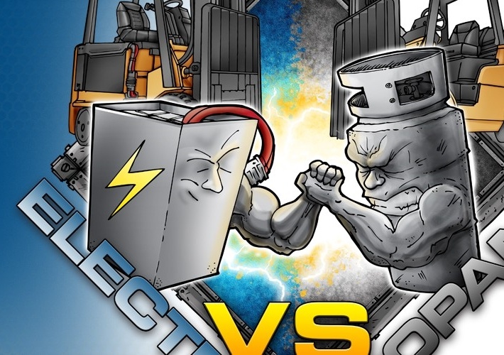 Forklifts Propane vs. Electric